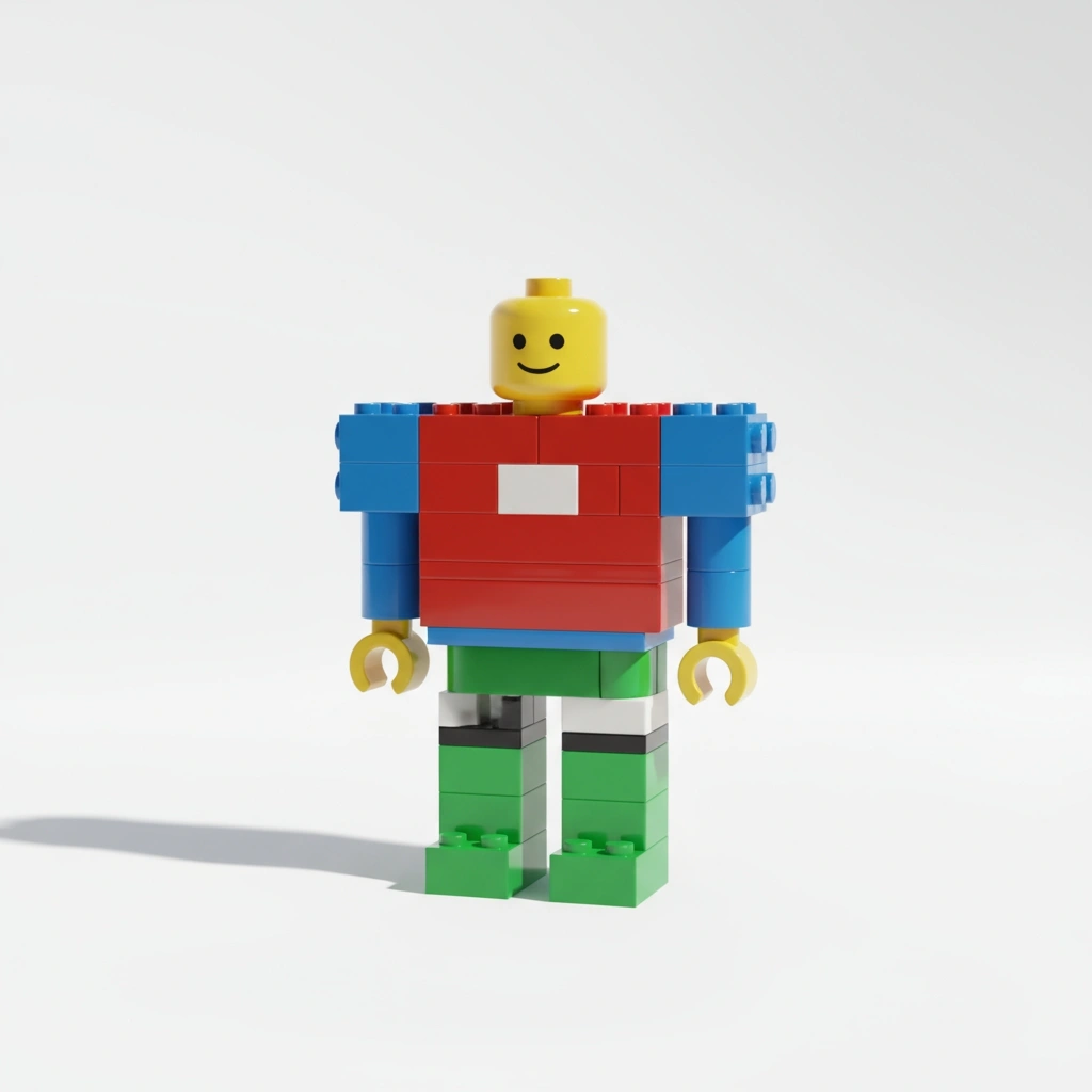 Blocky LEGO design